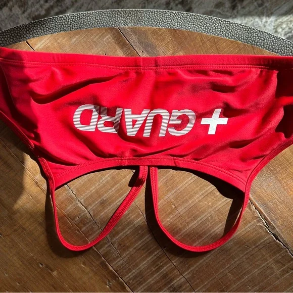 Nike Red and Black Bikini Set - Picture 2 of 5